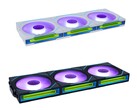 Lian Li UNI Fan SL-INF Wireless finns i två färgalternativ, som båda har infinity mirror-design. (Bildkälla: Lian Li)