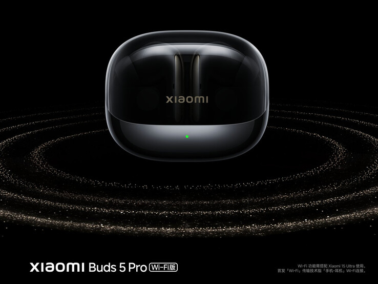 Xiaomi erbjuder den genomskinliga finishen som visas exklusivt med Wi-Fi-versionen av Buds 5 Pro. (Bildkälla: Xiaomi)