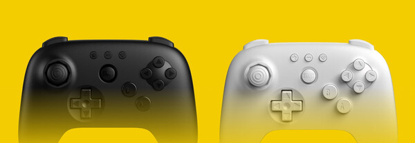 8BitDo 64 Controller finns tillgänglig i färgerna svart och vit. (Bildkälla: 8BitDo)
