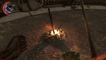 På bilden: En skärmdump från spelet Dishonored®: Death of the Outsider™.