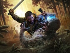 Dying Light: The Beast, skärmdump med huvudpersonen som dödar en zombie. (Bildkälla: Techland)