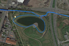 GPS-test: Apple iPhone XR – Cykeltur runt en sjö