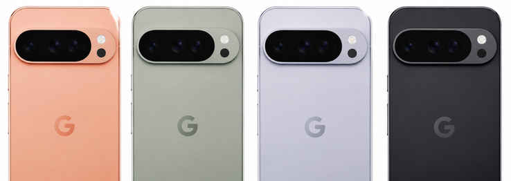 Google Pixel 11 Pro och Pixel 11 Pro XL i färgvarianterna Canyon, Olive, Fog och Obsidian