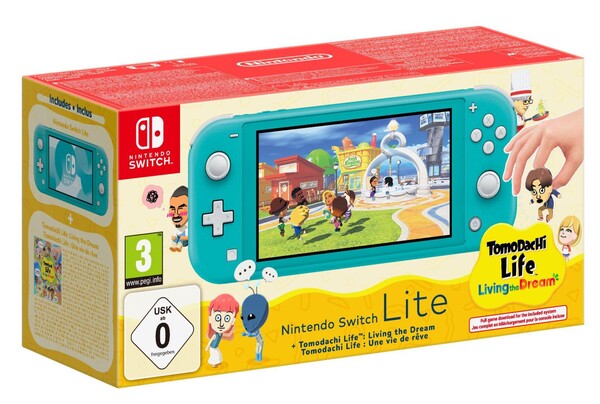 Det nya Nintendo Switch Lite-paketet kommer att finnas tillgängligt i Europa i slutet av oktober.