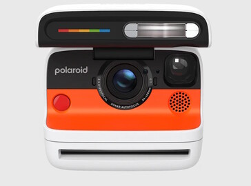Den uppfällbara blixten fungerar också som objektivskydd. (Bildkälla: Polaroid)