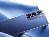 Realme P3x 5G har en modern design med en platt ram och valfri lädertexturerad baksida. (Bildkälla: Realme)
