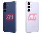 Inofficiella renderingar av två av de fyra färgerna på Galaxy S25 FE. (Bildkälla: Android Rubriker)