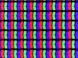 Sub-pixel matris