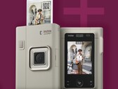 Fujifilms Instax LiPlay+ hybridkamera kan skriva ut fotokollage med bilder tagna med kamerorna på framsidan och baksidan. (Bildkälla: Fujifilm)