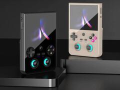 Anbernic RG477V finns tillgänglig i två färger. (Bildkälla: Anbernic)