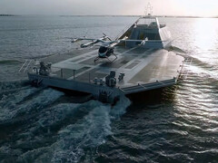 Vertiport med koldioxidfritt vatten för landning av eVTOL. (Bildkälla: AutoFlight)