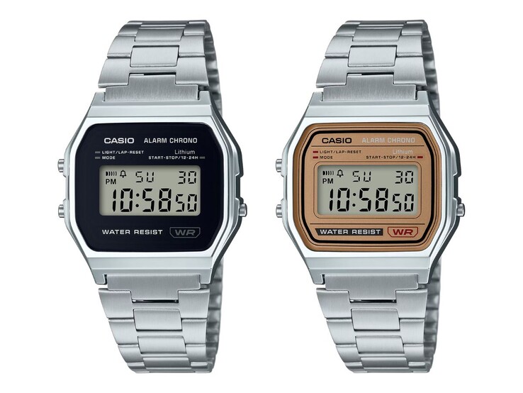 Klockorna Casio Vintage A158WEA-1 och A158WEA-9