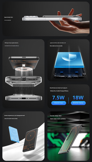 Huvudhöjdpunkterna i 5 000 mAh kraftbank (maskinöversatt)