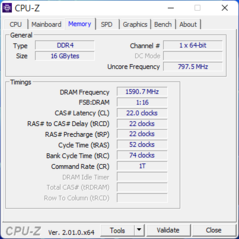 CPU-Z-minne