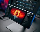 På bilden: Steam Deck kör Oblivion via GeForce Now (Bildkälla: Alex Wätzel från Notebookcheck)