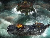 Abandon Ship ställer spelare mot fiendens befästningar och havsmonster i taktiska marina möten (Bildkälla: Stove)