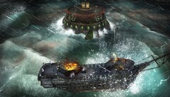 Abandon Ship ställer spelare mot fiendens befästningar och havsmonster i taktiska marina möten (Bildkälla: Stove)