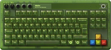 8BitDo Retro 87 mekaniskt tangentbord Xbox Edition FR-layout. (Bildkälla: 8BitDo)