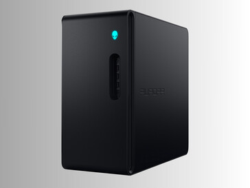 Alienware Aurora gaming PC framsida i vinkel (Bildkälla: Dell)
