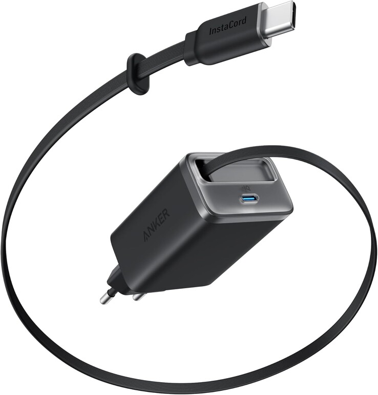 Anker Nano Charger (35W, utdragbar USB-C-kabel). (Bildkälla: Anker)