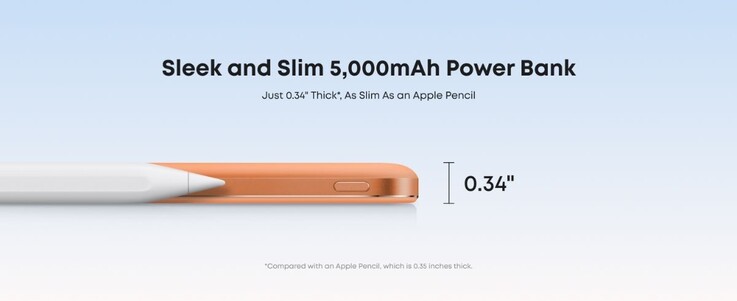 Anker Nano Power Bank (5K, MagGo, Slim) i Cosmic Orange
