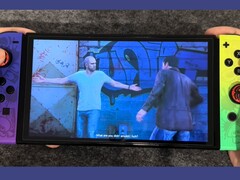 En påstådd testkörning av GTA V på Nintendo Switch