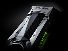 GeForce GTX 1080, marknadsföringsrendering avbildad, och andra äldre Nvidia GPU: er som snart förlorar drivrutinsstöd (Bildkälla: Nvidia)