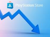 Bild som visar sjunkande priser i PlayStation Store