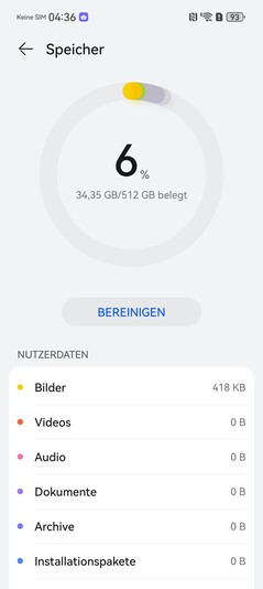 Huawei Pura 80 Ultra: Lagring