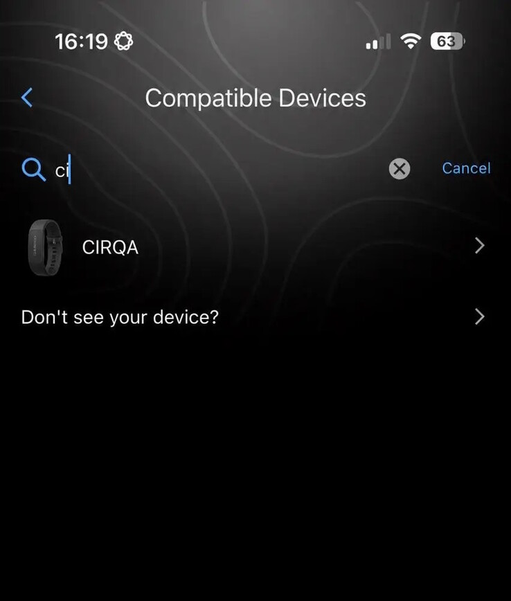 Det är tydligen så här som Garmin CIRQA presenterades