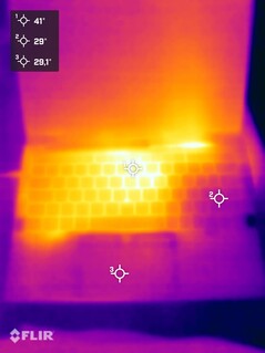 Stresstest av yttemperatur (ovansidan)