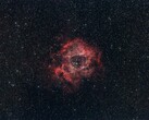 Ett foto av Rosette-nebulosan