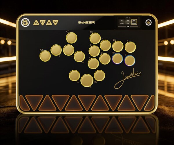 GameSirs Delta X7 Hitbox tillkännagavs i mars men är ännu inte tillgänglig utanför Kina.