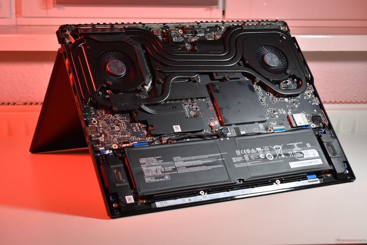MSI Raider A18: Inre delar