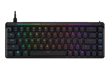 Den ursprungliga ROG Falchion Ace HFX i svart. (Bildkälla: Asus)