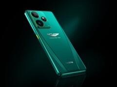 Realme GT 7 Dream Edition designades tillsammans med Aston Martin Aramco F1 Team. (Bildkälla: Realme)