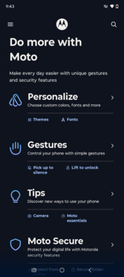 Motorola Moto G86 programvara