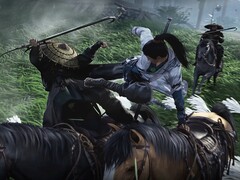 NPC:er i Where Winds Meet kan manipuleras med hjälp av emotes inom parentes. (Bildkälla: Steam)