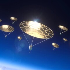 En konstnärs illustration av de svävande enheterna (Bildkälla: forskarna)