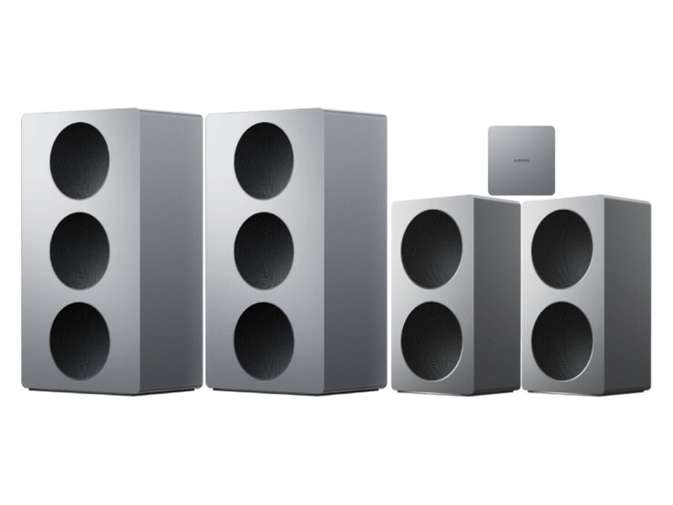 Xiaomi inkluderar fyra högtalare och en trådlös ljudkontakt med sitt Sound 2-paket.