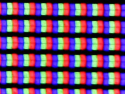 Sub-pixel matris