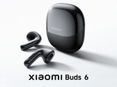 Xiaomi Buds 6 i en av de tre färgerna vid lanseringen.