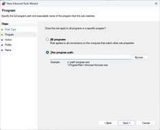 Ange filvägen för UplayWebCore.exe