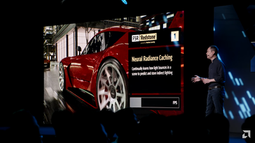 AMD Neural Radiance Caching snabbar upp indirekt belysning. (Bildkälla: AMD)