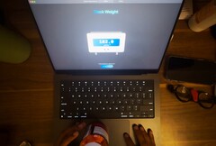 MacBook Pro:s styrplatta kan väga små föremål. (Bildkälla: Krish Shah)