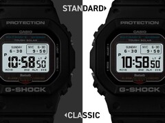 Casios G-Shock GW-BX5600-klocka (bilden) kommer att erbjuda en rad olika displayalternativ. (Bildkälla: Reddit)
