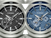 På bilden: den nya Casio GST-B1000-1A (till vänster) och -2A (till höger).