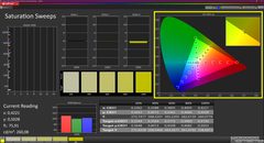 Mättnad (kalibrerad)