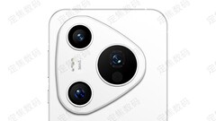 En rendering av &quot;Pura 80 Ultra&quot;. (Bildkälla: Fixed Focus Digital via Weibo)