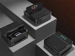 Machenike GTS har en vikbar statusdisplay på 2,33 tum. (Bildkälla: Machenike - redigerad)